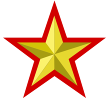 logos & red star free transparent png image.