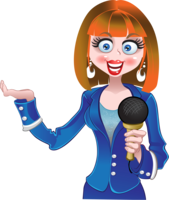 people & Reporter free transparent png image.