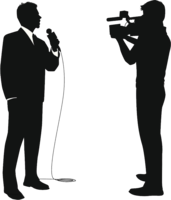 people & reporter free transparent png image.