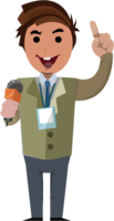 people & reporter free transparent png image.