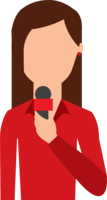 people & reporter free transparent png image.