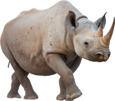 animals & rhino free transparent png image.