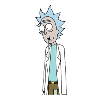 heroes & rick and morty free transparent png image.