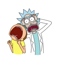 heroes & rick and morty free transparent png image.