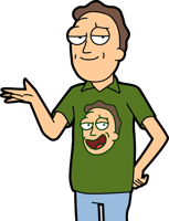 heroes & rick and morty free transparent png image.