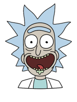 heroes & rick and morty free transparent png image.