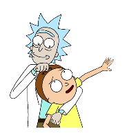 heroes & rick and morty free transparent png image.