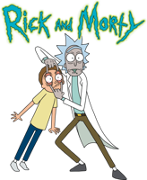 heroes & rick and morty free transparent png image.