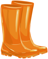 clothing & Rubber boots free transparent png image.