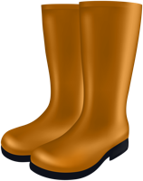 clothing & Rubber boots free transparent png image.