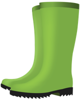 clothing & Rubber boots free transparent png image.