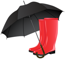 clothing & Rubber boots free transparent png image.