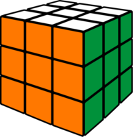 objects & Rubik's Cube free transparent png image.