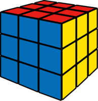 objects & Rubik's Cube free transparent png image.