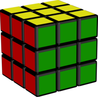 objects & Rubik's Cube free transparent png image.