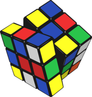 objects & Rubik's Cube free transparent png image.