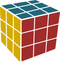 objects & Rubik's Cube free transparent png image.