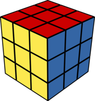 objects & Rubik's Cube free transparent png image.