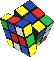 objects & Rubik's Cube free transparent png image.