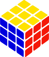 objects & Rubik's Cube free transparent png image.