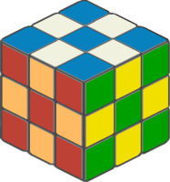 objects & Rubik's Cube free transparent png image.