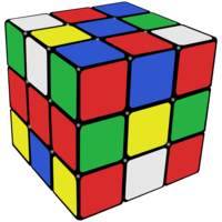 objects & Rubik's Cube free transparent png image.