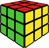 objects & Rubik's Cube free transparent png image.