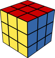 objects & Rubik's Cube free transparent png image.