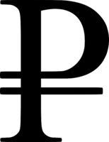 symbols & Russian ruble free transparent png image.