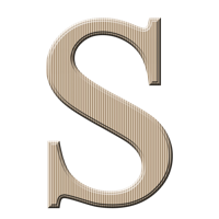 alphabet & S free transparent png image.