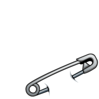 clothing & safety pin free transparent png image.