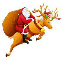 holidays & Santa Claus free transparent png image.