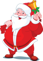 holidays & santa claus free transparent png image.