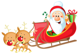 holidays & Santa Claus free transparent png image.