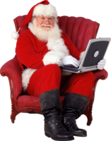 holidays & santa claus free transparent png image.