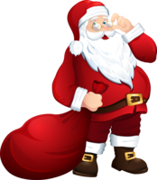 holidays & Santa Claus free transparent png image.