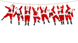 holidays & santa claus free transparent png image.