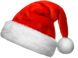 holidays & Santa Claus hat free transparent png image.