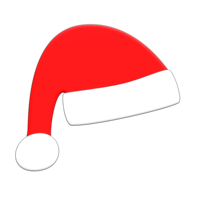 holidays & Santa Claus hat free transparent png image.