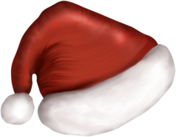 holidays & Santa Claus hat free transparent png image.