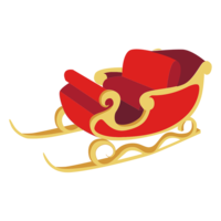 holidays & santa sleigh free transparent png image.