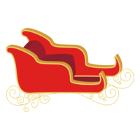 holidays & santa sleigh free transparent png image.