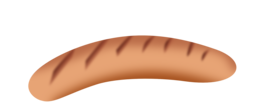 food & sausage free transparent png image.