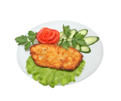 food & schnitzel free transparent png image.