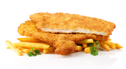 food & schnitzel free transparent png image.