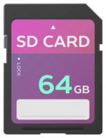 electronics & secure digital free transparent png image.