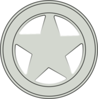 symbols & Sheriff free transparent png image.