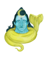 fantasy & Shiva free transparent png image.