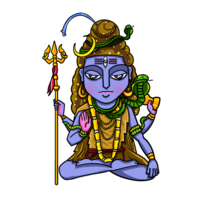 fantasy & Shiva free transparent png image.