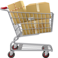 objects & Shopping cart free transparent png image.